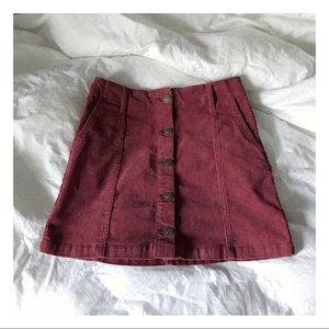 ⚠️SALE⚠️♡corduroy mini skirt♡